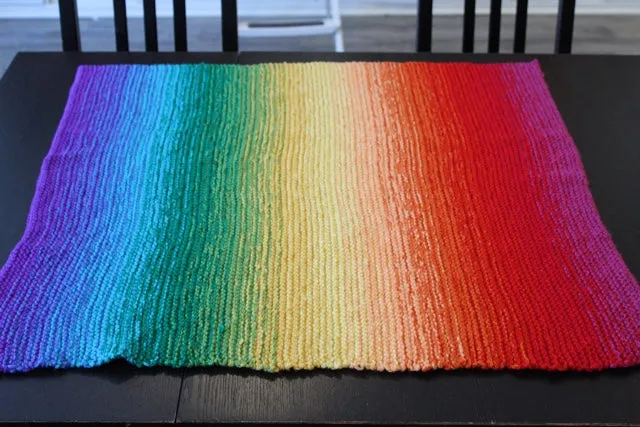 Ombre Baby Blanket Pattern FREE