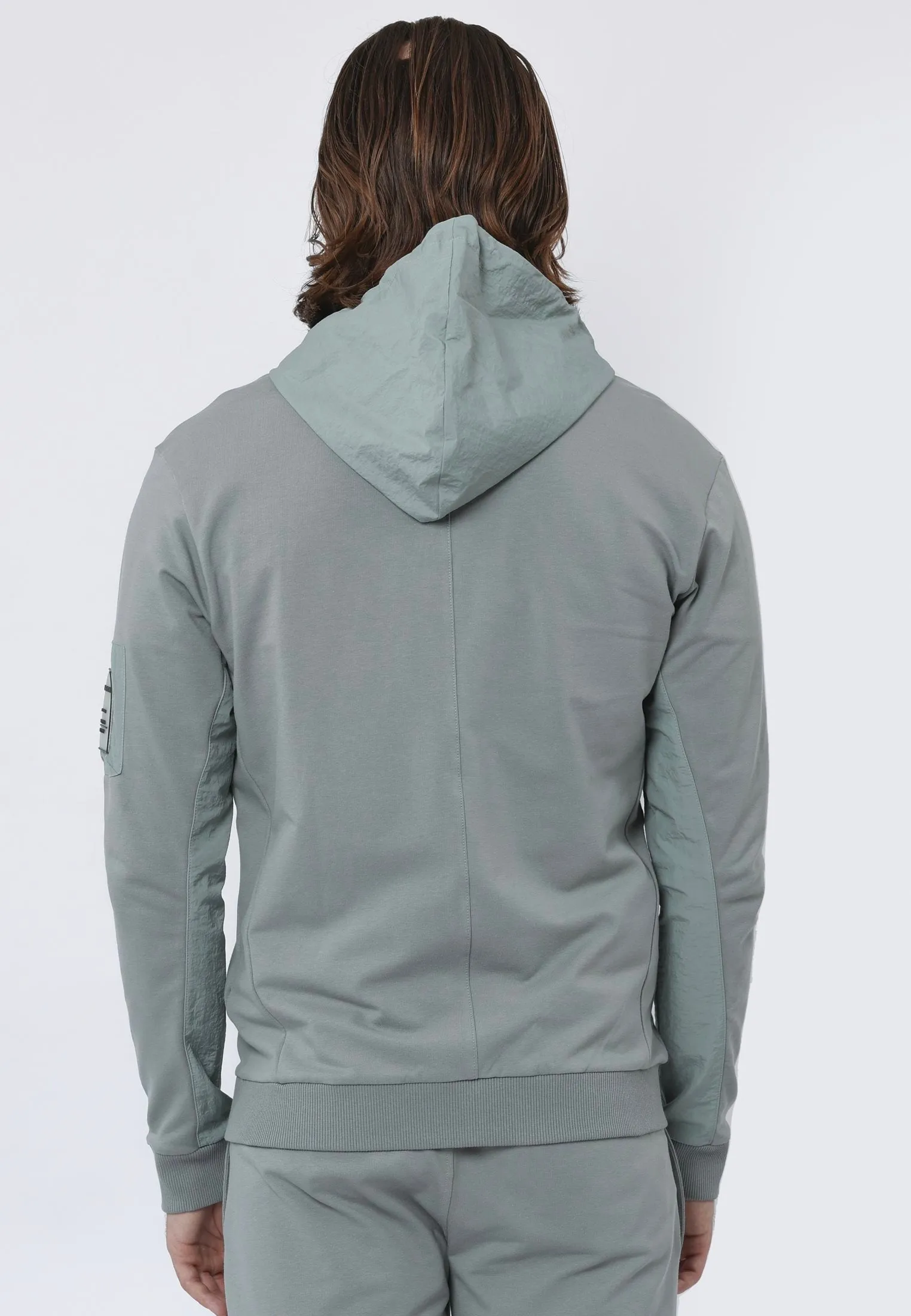 PANEL HOODIE SOFT KHAKI