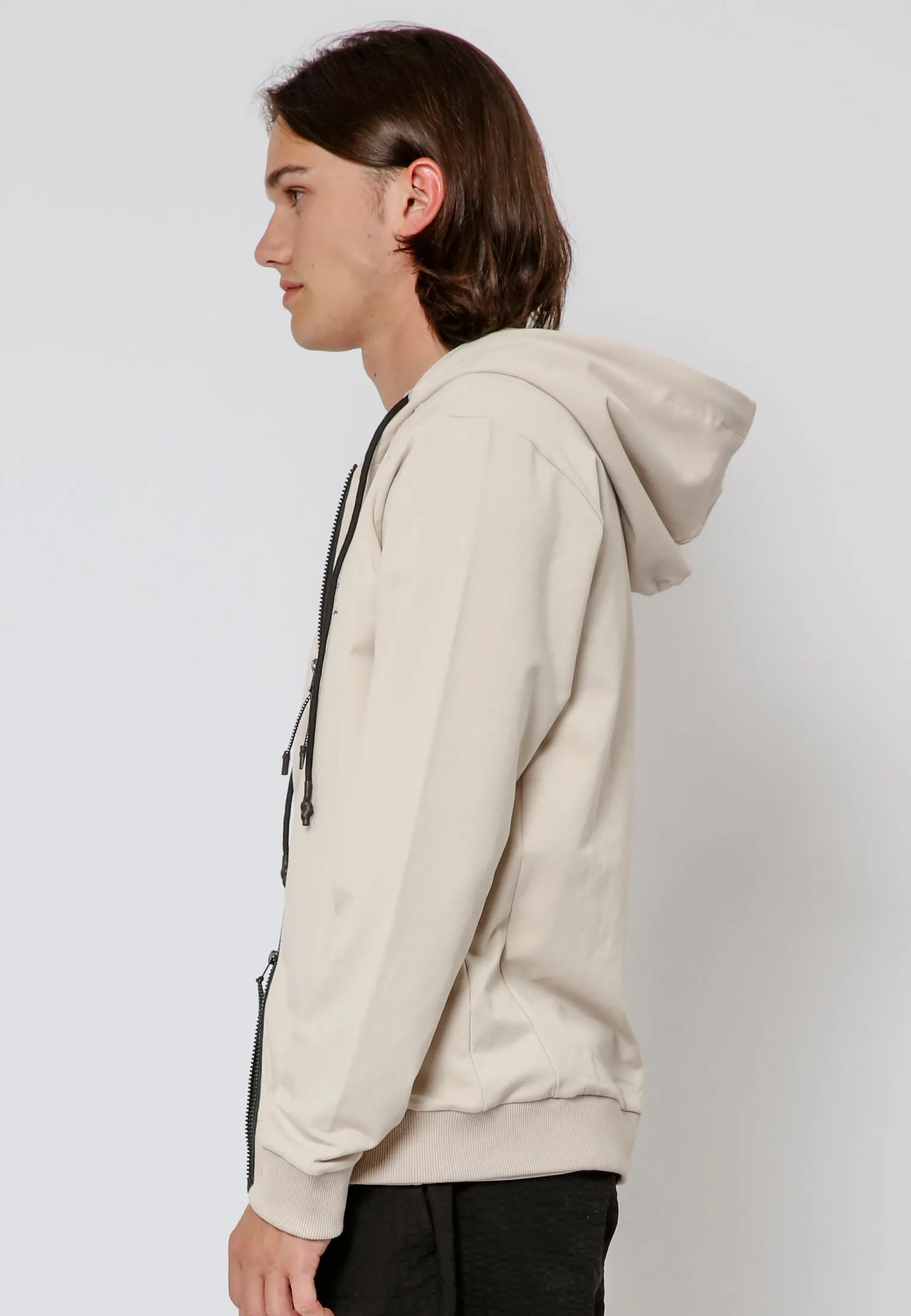 PERFORMANCE HOODIE STONE