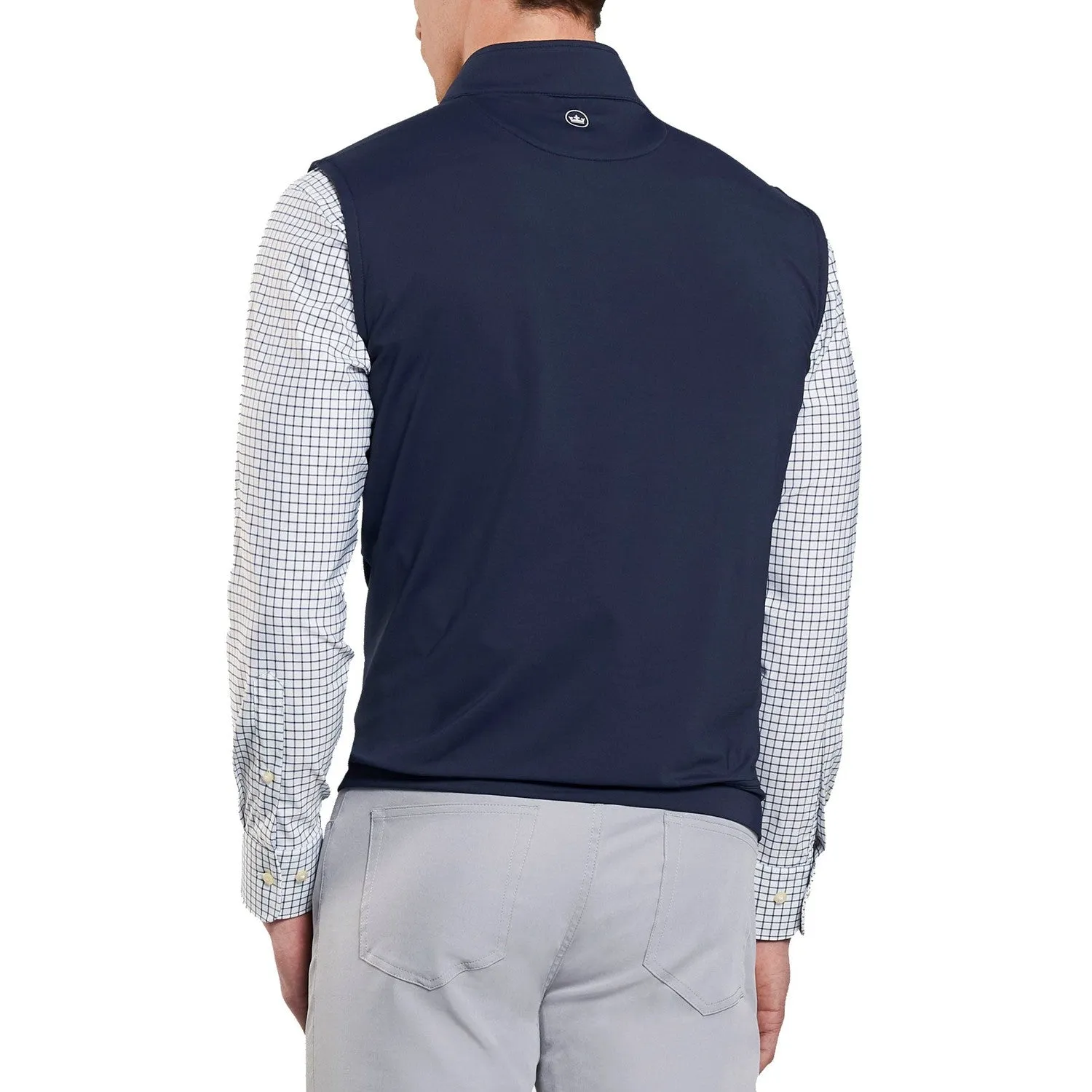 Peter Millar x Barstool Golf Terry Quarter-Zip Vest