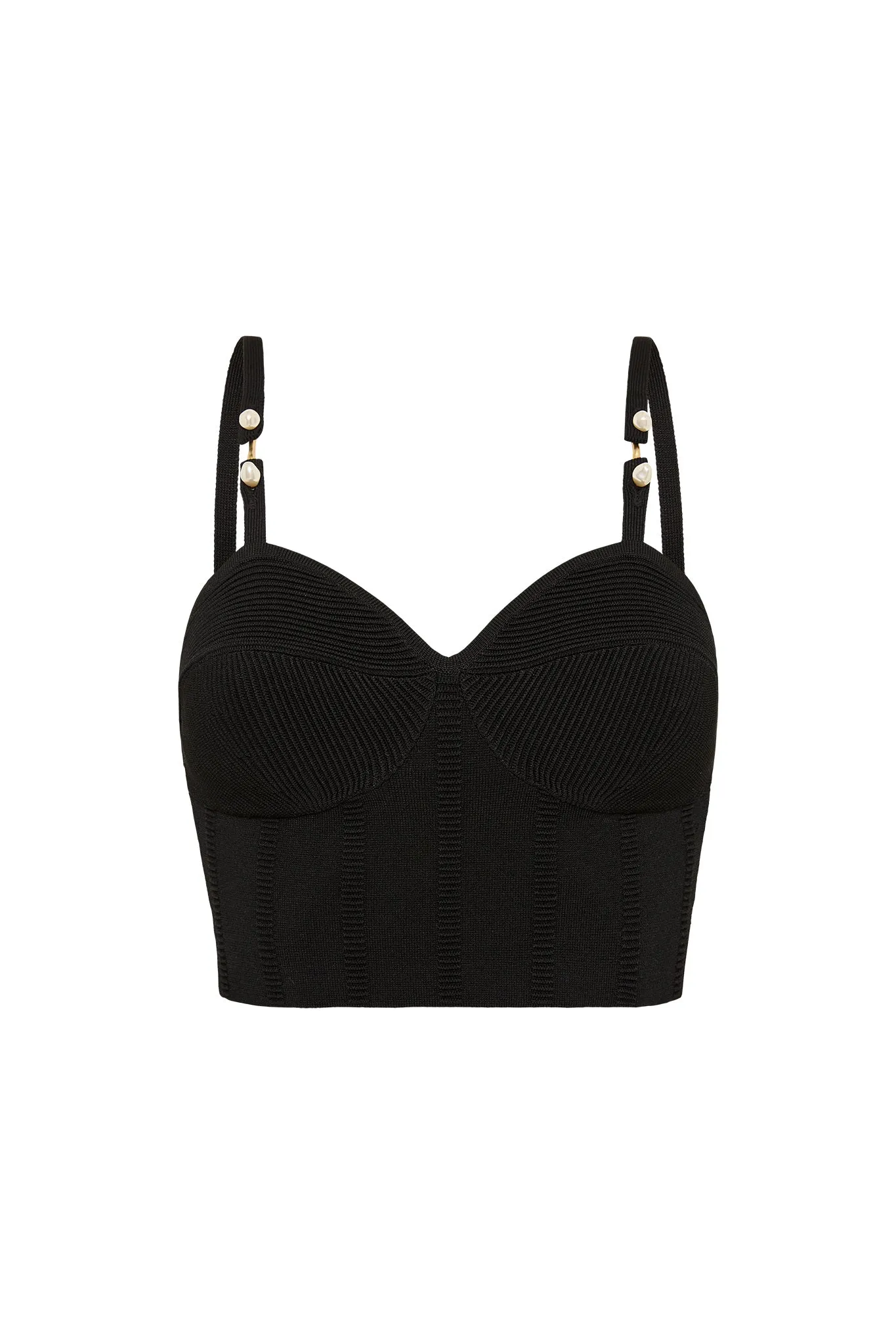 Phaedra Ottoman Knit Bustier