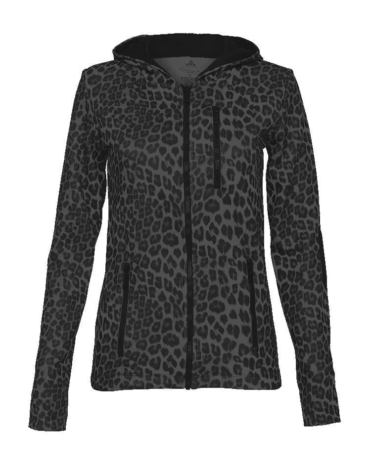 Phoebe - Black Leopard - Hoodie