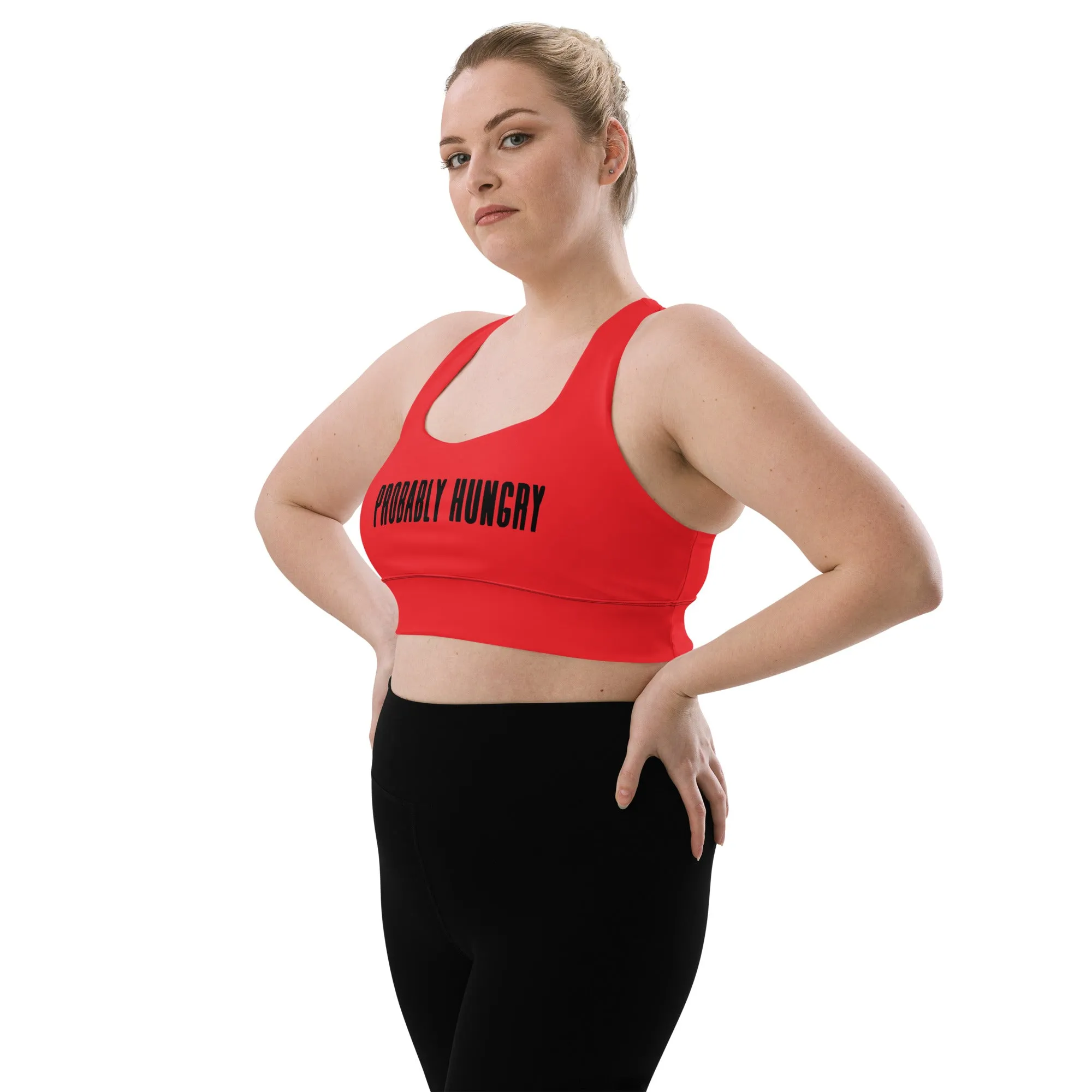 Probably Hungry Longline sports bra