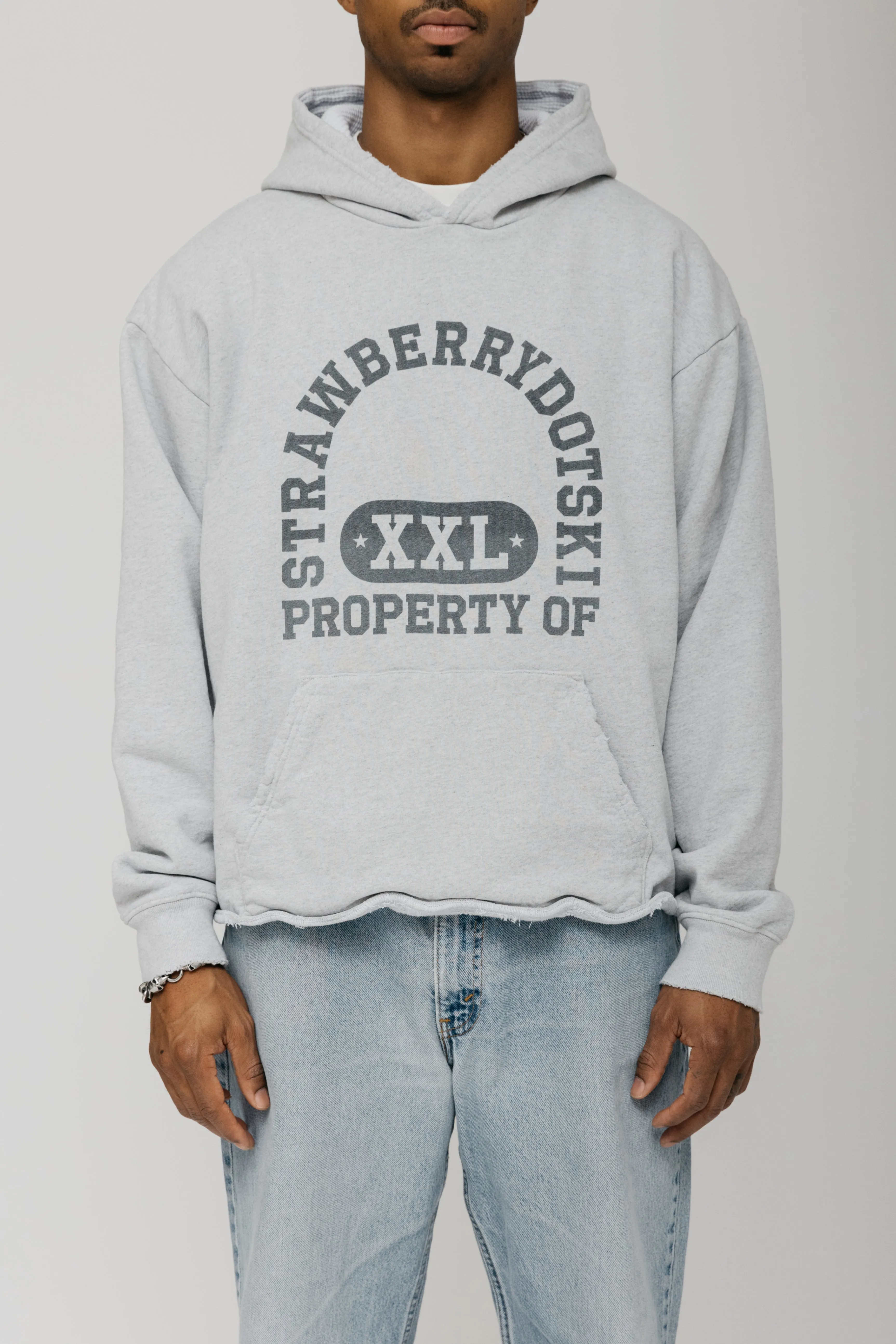 Property Waffle Hoodie - Ash