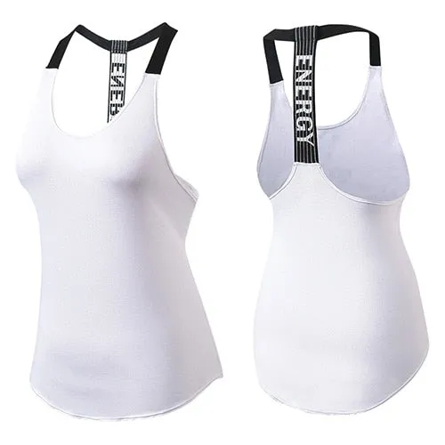 Quality Yoga Gym Tank Top Fitness t-shirts