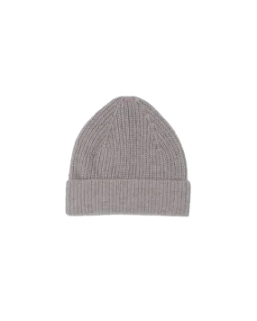 Quince Cashmere Ribbed Beanie