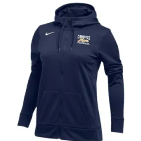 "Canisius Mom" Nike Navy Therma Full Zip Hoodie