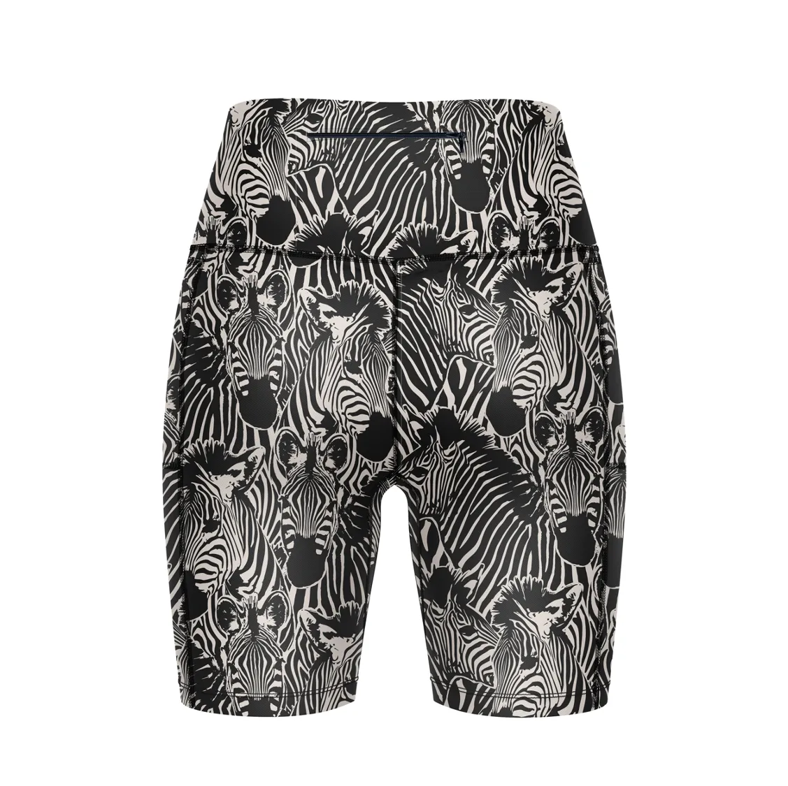 "Zoe zebra" fitted shorts