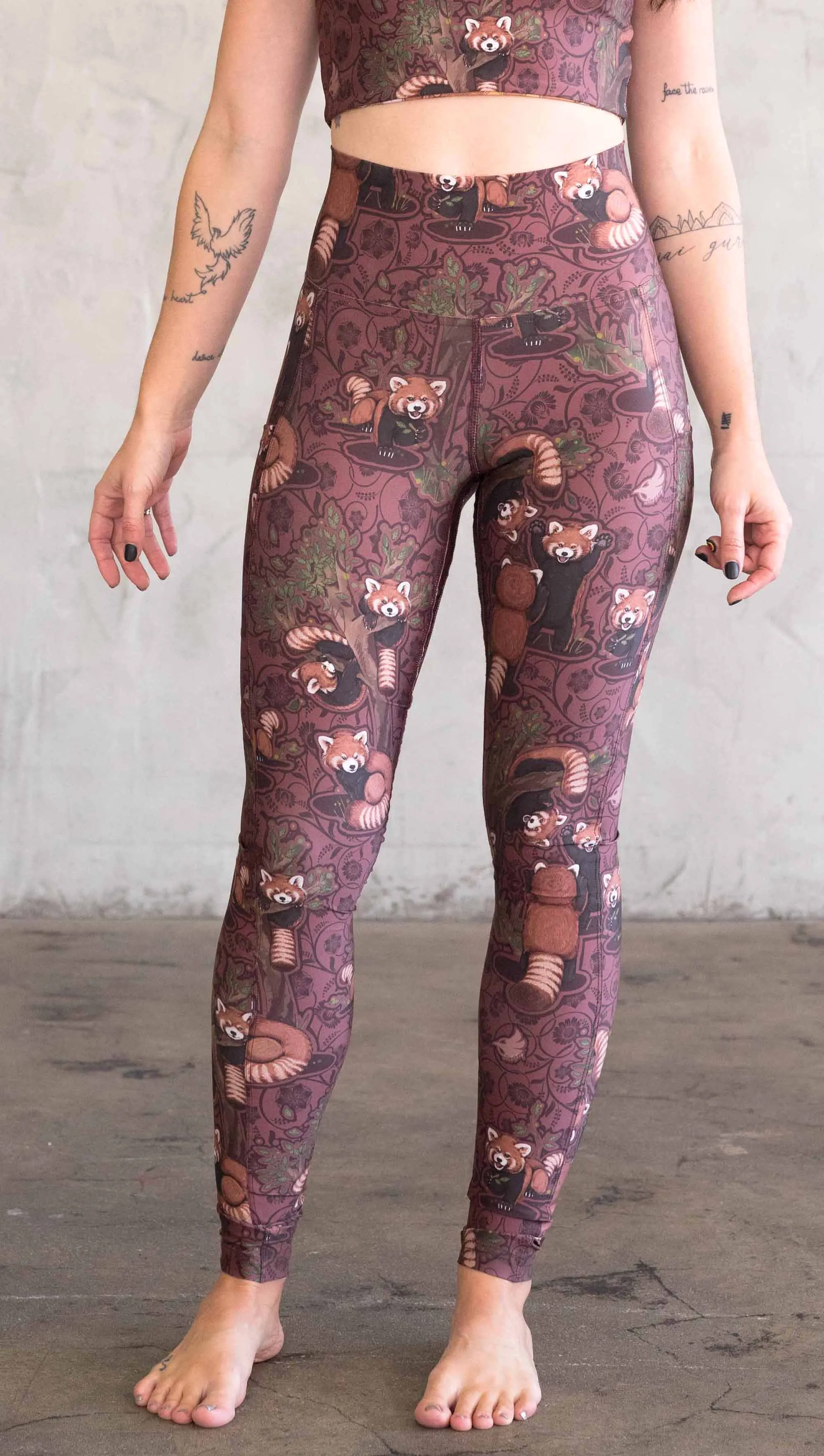 Red Panda - Featherlight Leggings