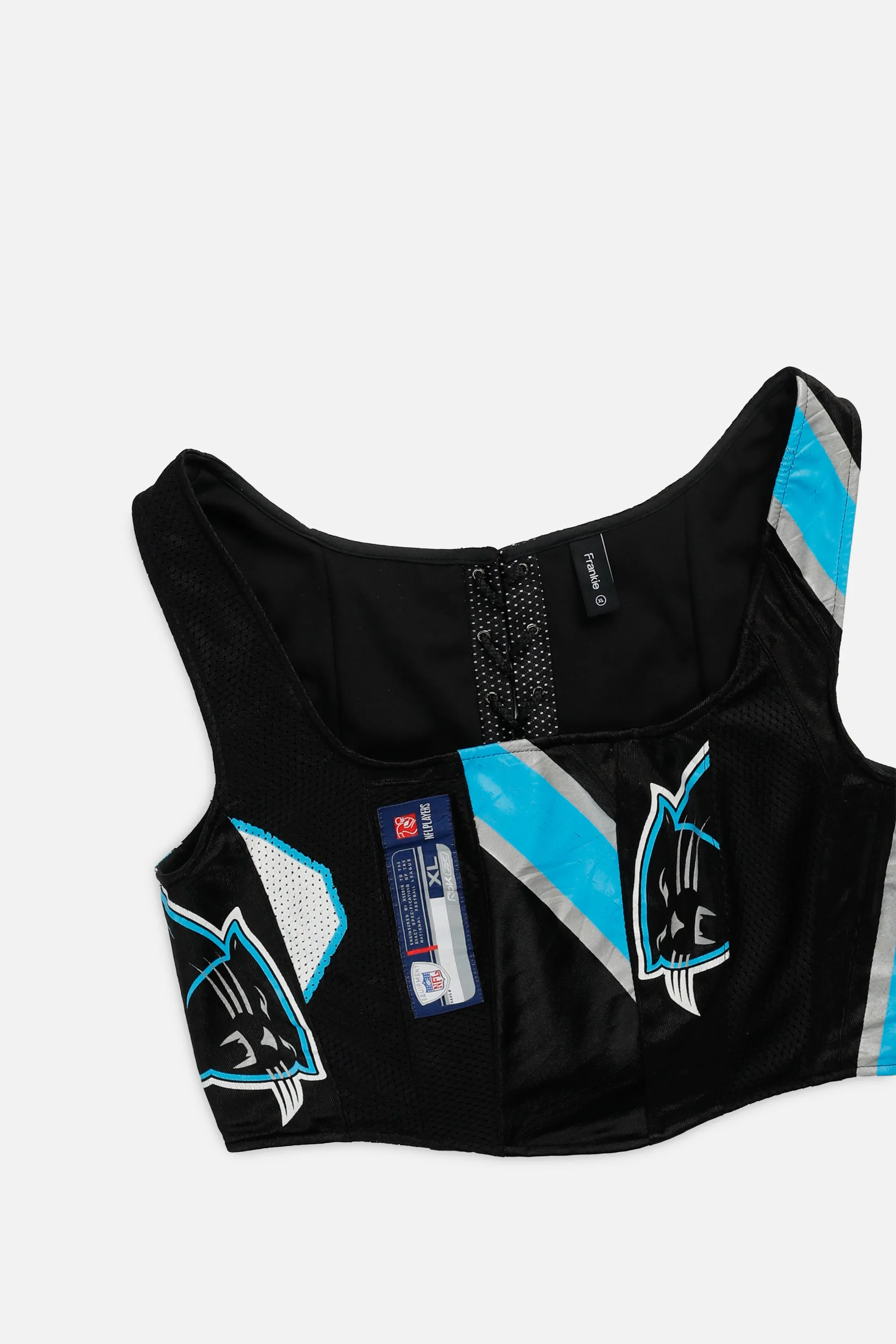 Rework Carolina Panthers NFL Corset - XL