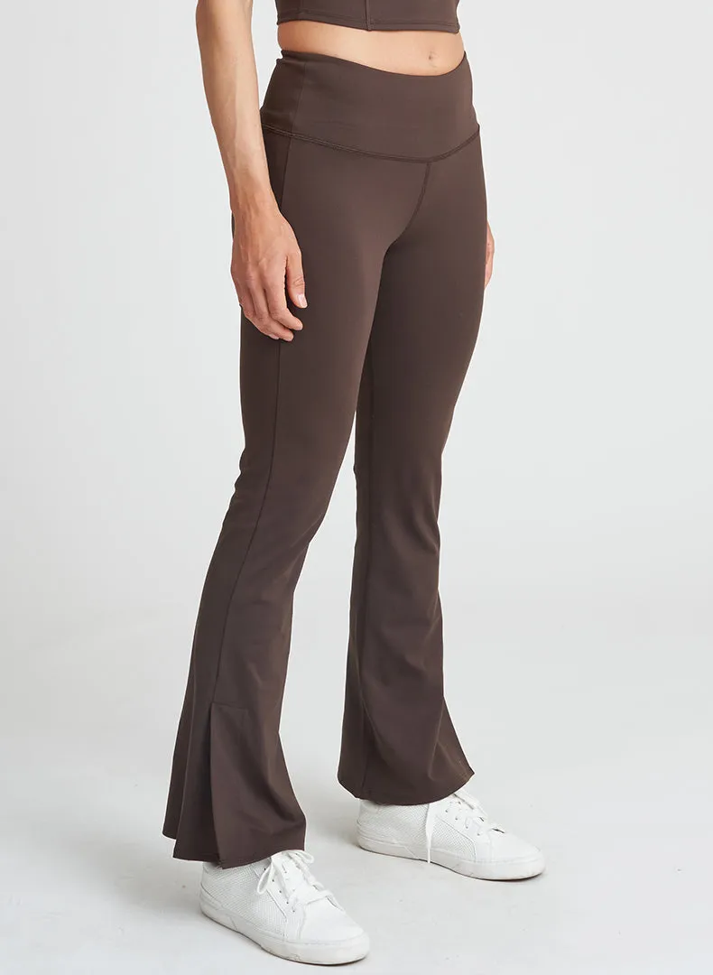 Side Slit Flare Legging