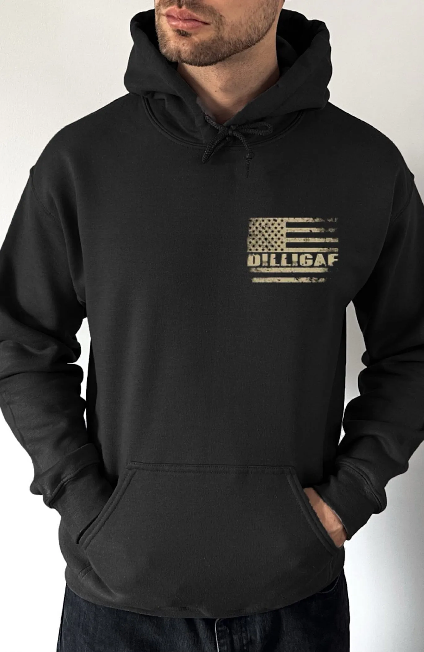 Simple Duty Honor Dilligaf Pullover Hoodie