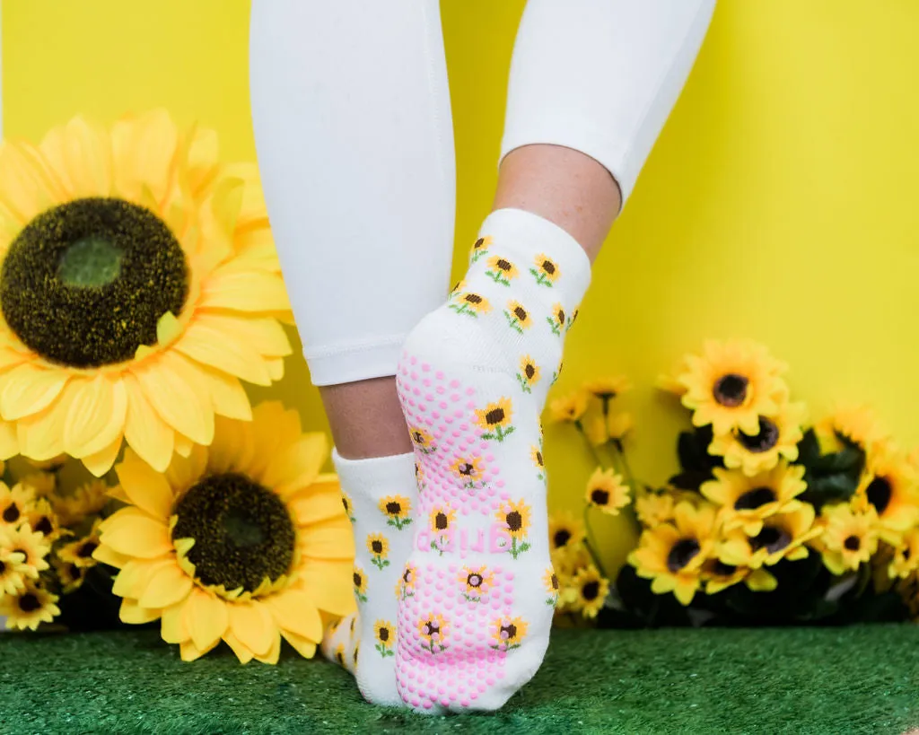 Sunflower Grippy Sock