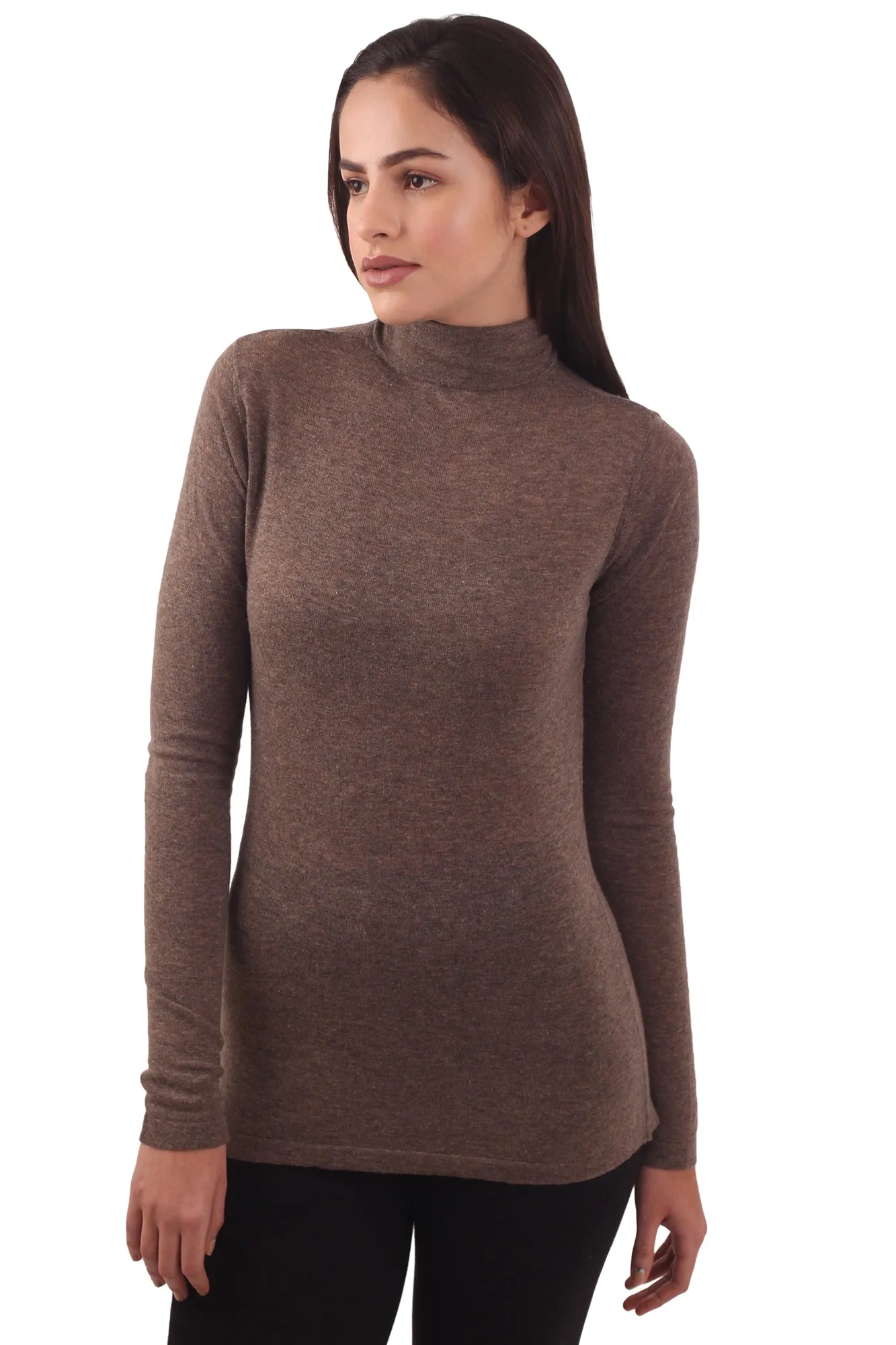 Teak Brown Pullover Sweater