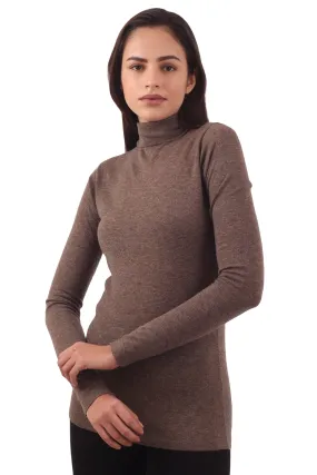 Teak Brown Pullover Sweater