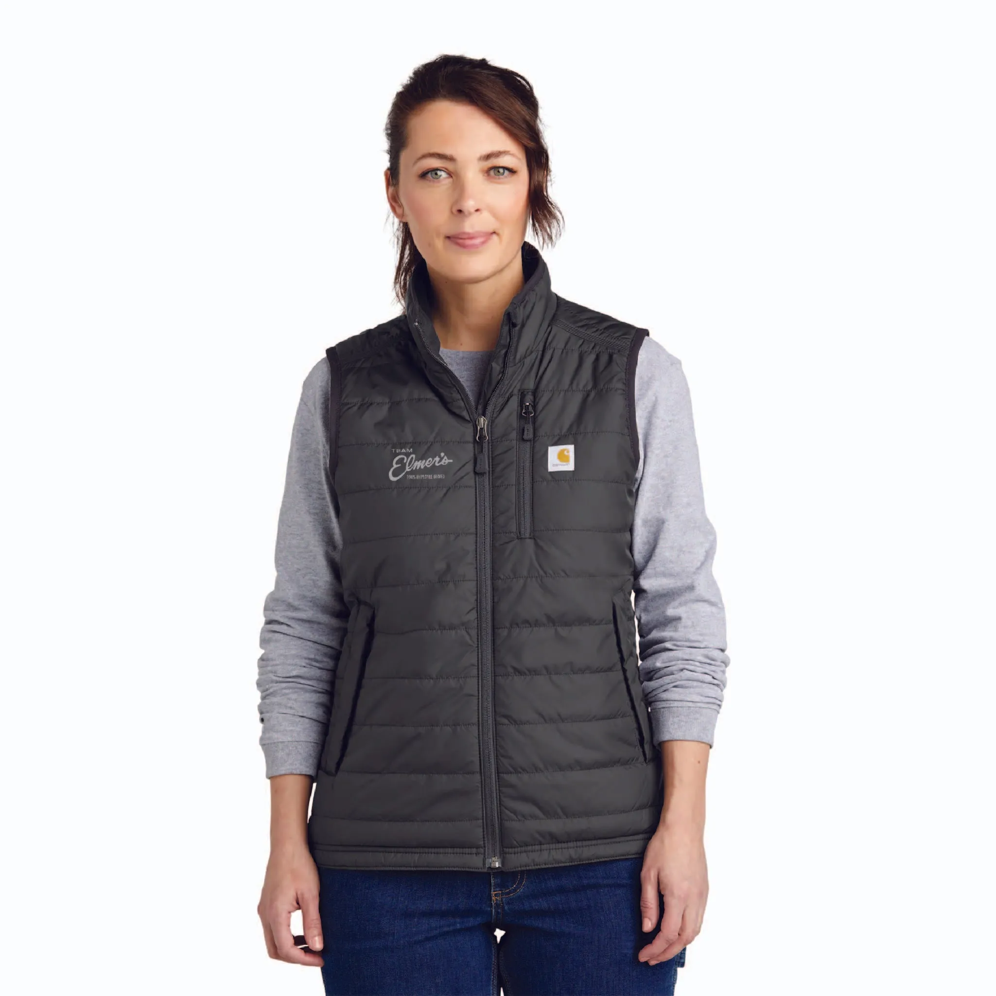 Team Elmer's Embroidered Carhartt Women's Gilliam Vest