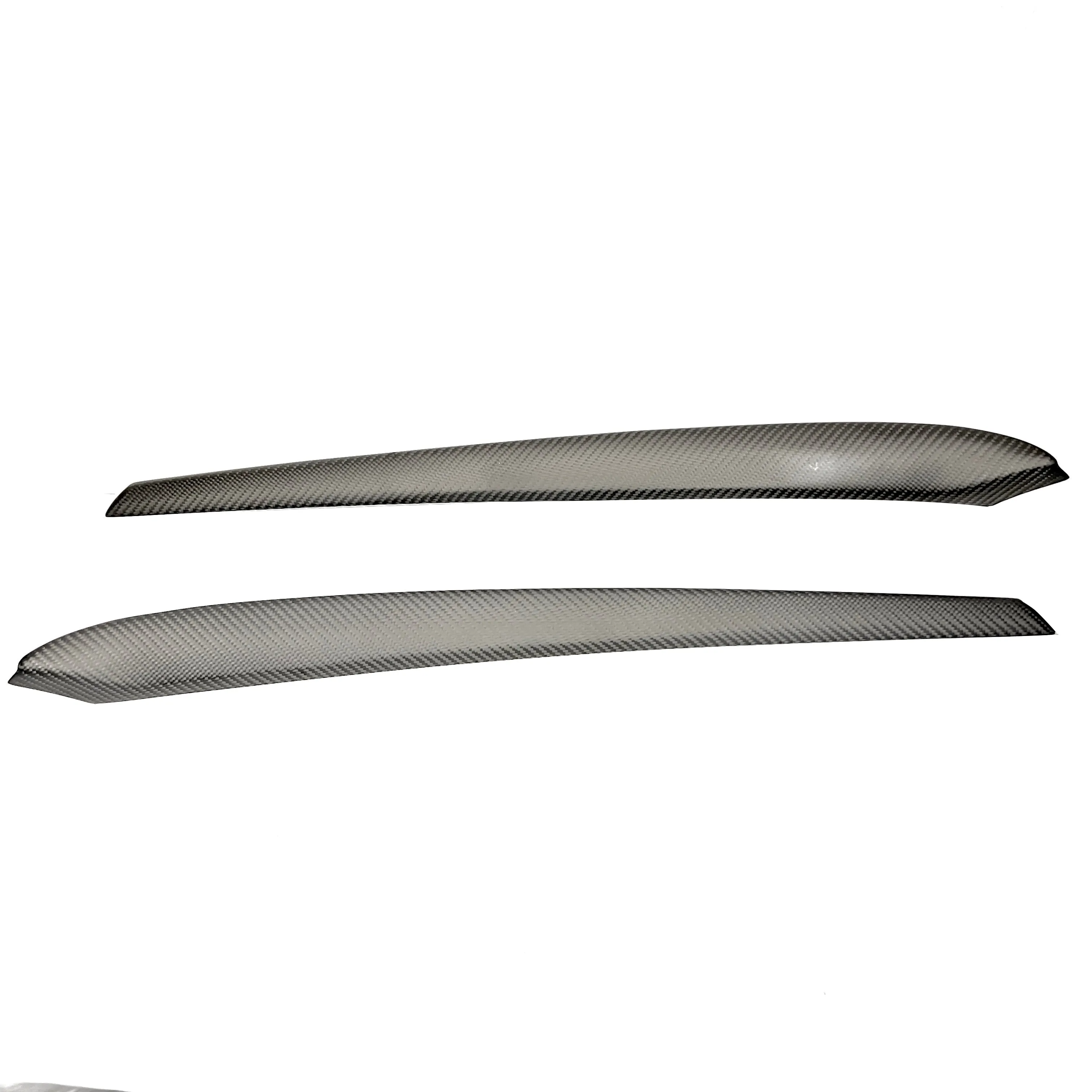 TESERY Model 3 / Y Door Panel Trim - Carbon Fiber Interior Mods【2pcs】