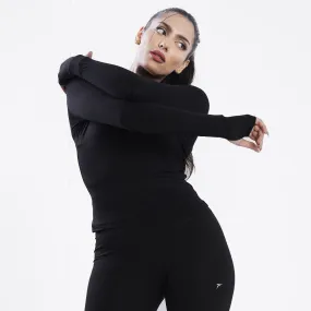 Tf-Premium Black Women Full Sleeve Performance Tee