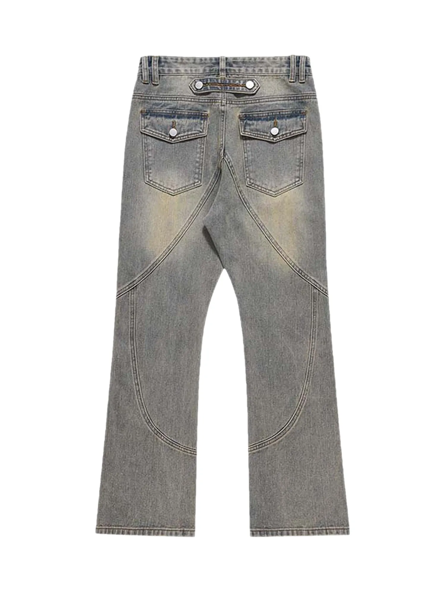 Thesupermade Patchwork Stressed Jeans