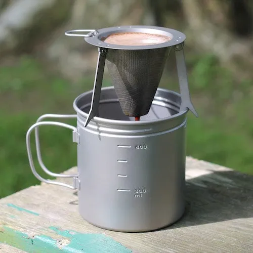 Titanium Travel Coffee Filter by Vargo Outdoors