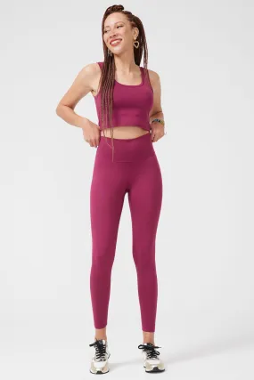 TLC Leggings in Black Raspberry