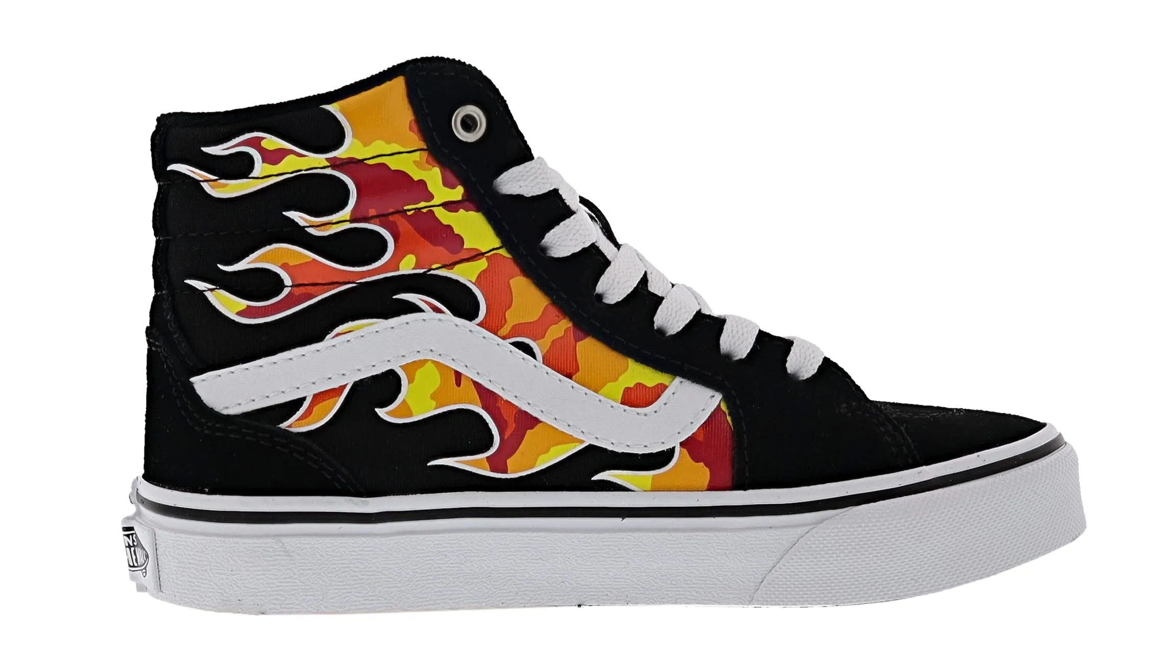 Vans Kids Filmore Hi Top Graphic Print Lace Up Shoes