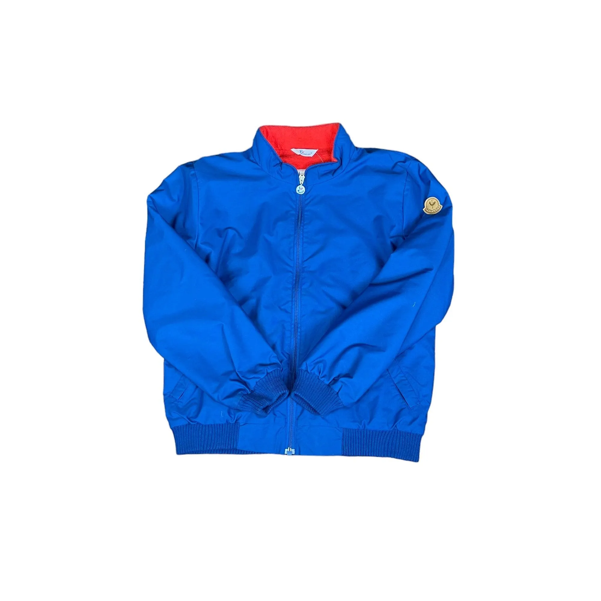 Vintage 90s Blue Moncler Fleece Lined Jacket - Medium