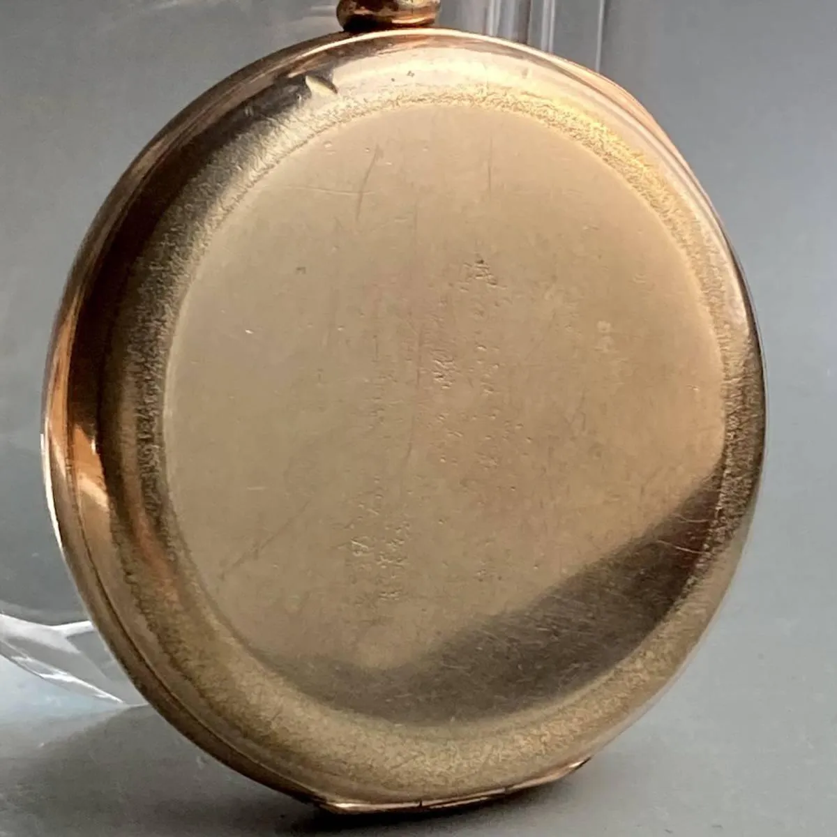 Waltham Pocket Watch Antique Manual Hunter Case Gold 49mm 16s Vintage Watch