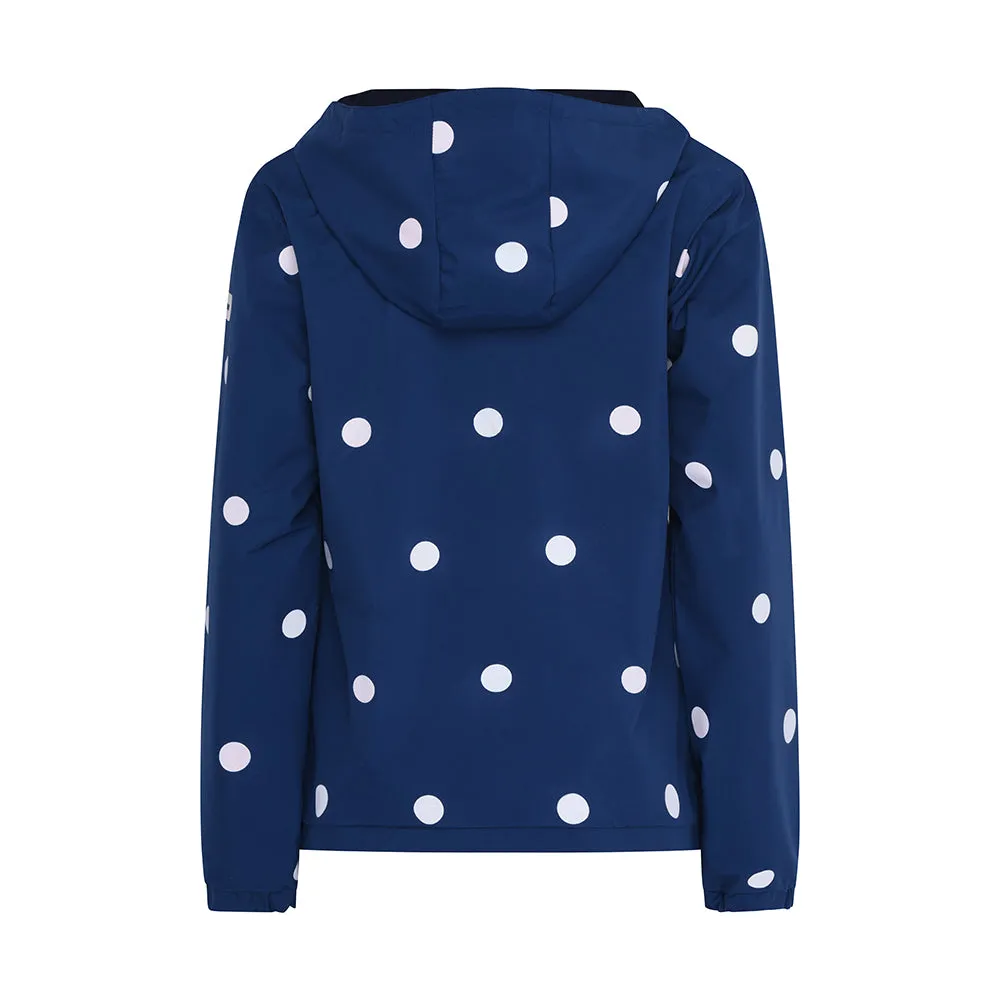 Womens Polka Dot Color Changing Raincoat